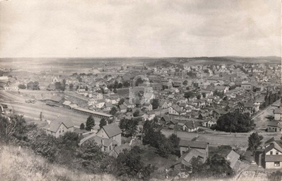 #ad Bird#x27;s Eye View Ishpeming MI Michigan 1907 RPPC Photo Postcard COPY $4.95