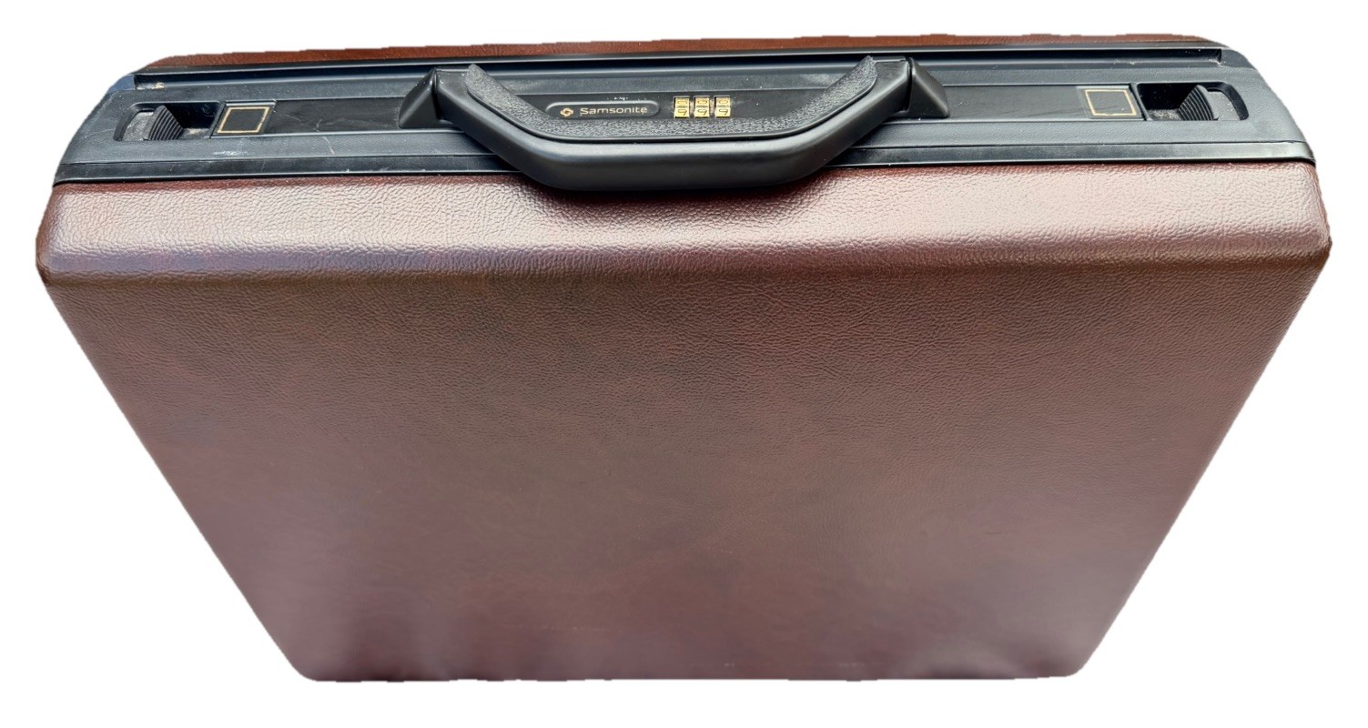 Brown Samsonite  Hard Shell Combination Lock Brie… - image 3