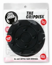 Crab Grab Grip Disk Stomp Pad, Black