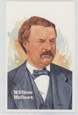 1996 Perez-Steele Hall of Fame Art Postcards 2162/10000 William Hulbert HOF 01p6