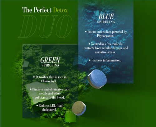 2X Wellous SPI2RO Plus Spirulina Body Detox Fat Burn Cholesterol Weight Loss - Picture 11 of 18