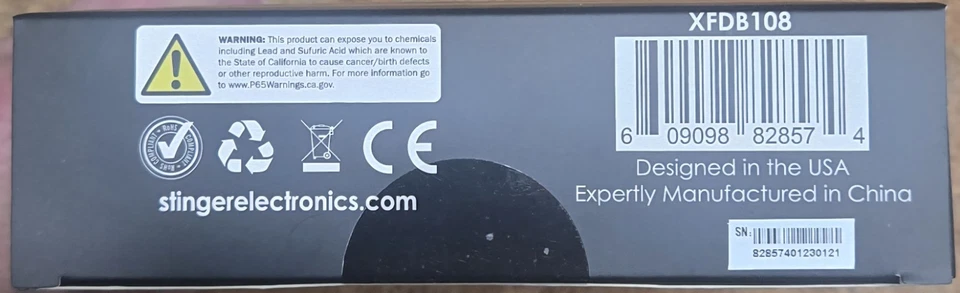 Stinger XFDB108 XLINK 1/0-gauge to 8-gauge Single Distribution Block - Image 3 of 4