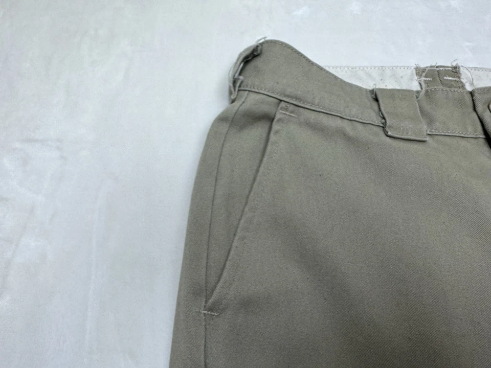 Pantalones Red Kap Para Hombre 30 Tostado Chino Pierna Recta Ropa de Trabajo 30 X 28 De Colección Foto 4 de 4