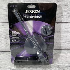 Jensen Desktop Boom Microphone Jmp-13 Jmp 13 6 Ft Cord - 3.5mm Stereo Mini Plug