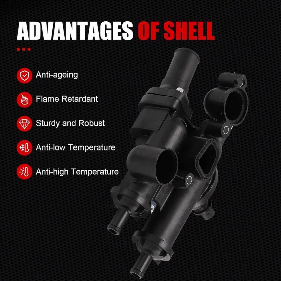 Корпус термостата в сборе для Dodge Journey 2008-2014 Avenger 2,4 л 2009-2020 годов выпуска - Изображение 2 из 4