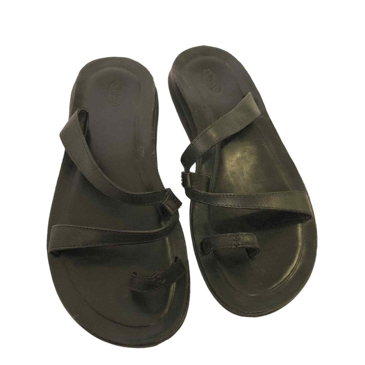 Chaco Black Cross-Strap Slide Sandals Chaco Wayfarer Cross Strap Sandals- 7 | Mercari main image 3