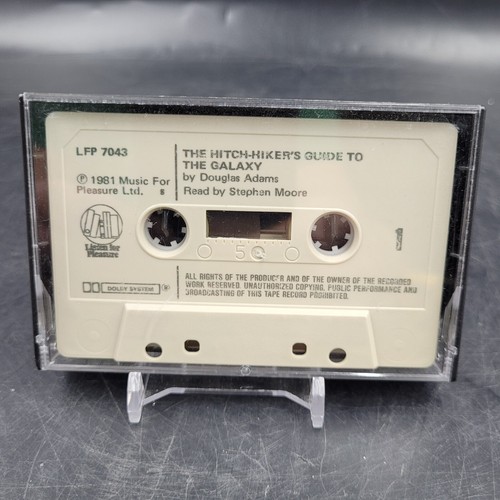 The Hitch-Hiker's Guide To The Galaxy Volume 1,2,3, & 4 Cassette Tapes - Picture 3 of 7