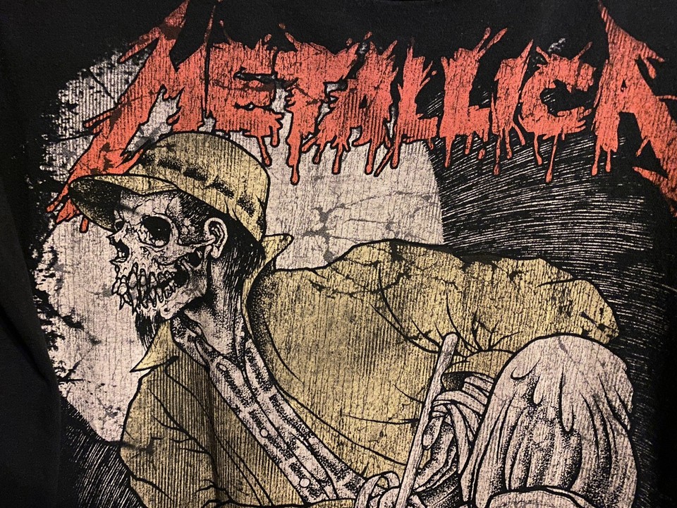 Metallica T Shirt Wherever I May Roam Band Logo Ufficiale Da Donna Skinny Fit Size M - Foto 9