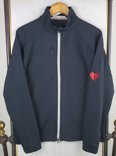 ZERO RESTRICTION Größe M Herren Full Zip Softshelljacke Performance schwarz