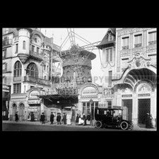Photo L.000724 LE MOULIN ROUGE 1909 PARIS