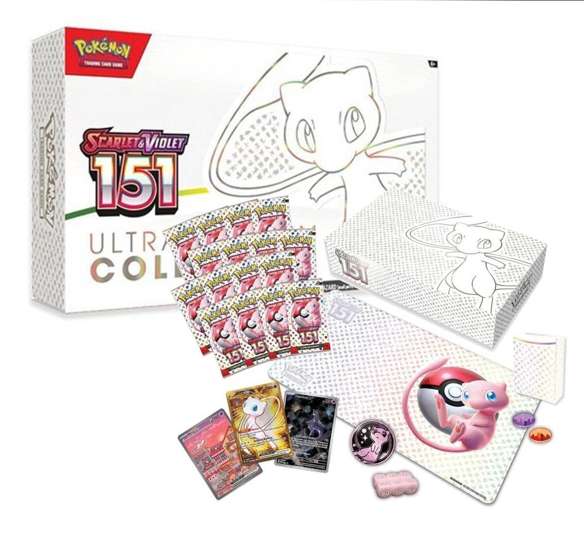 Pokemon TCG Scarlet & Violet 151 Ultra Premium Collection 4x UPC