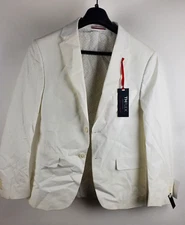 Tommy Hilfiger Men 38S Modern-Fit Th Flex Stretch Chambray Suit Separate Jacket