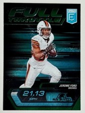 Jerome Ford 2024 Donruss Elite Football - Full Throttle #22