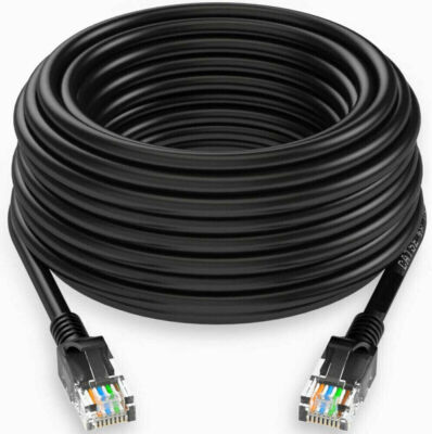 NEU CAT6 Ethernet Netzwerk Internet Gigabit Kabel RJ45 LAN Blei 100 % Kupfer Lot