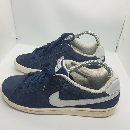 Nike Court Majestic scarpe da ginnastica uomo scamosciate UK 6 blu navy bianco 653485-401 - Foto 2 di 9