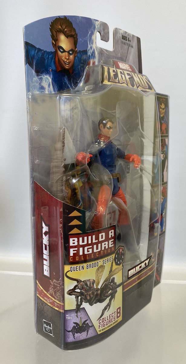 Marvel Legends Bucky Barnes 6” Figure Queen Brood BAF Series 2007