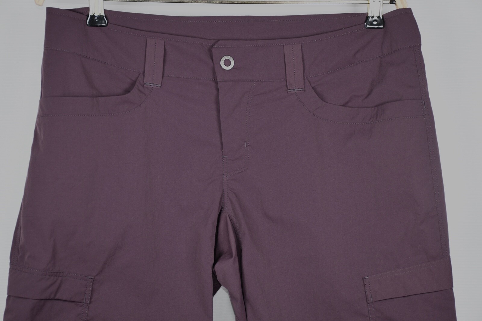 ARC'TERYX ARC’TERYX Pantaloni Bermuda Donna Nylon Viola Pantaloncini Escursionismo Tg 10