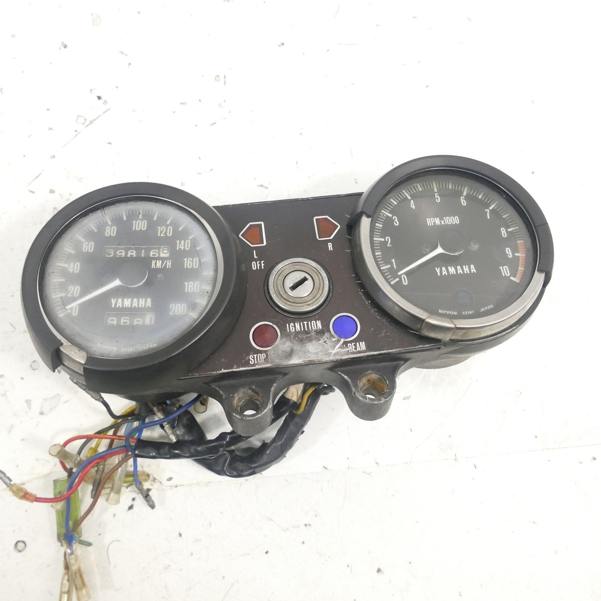 Yamaha Rd 350 351 Cockpit Speedometer Tachometer Instruments 61782