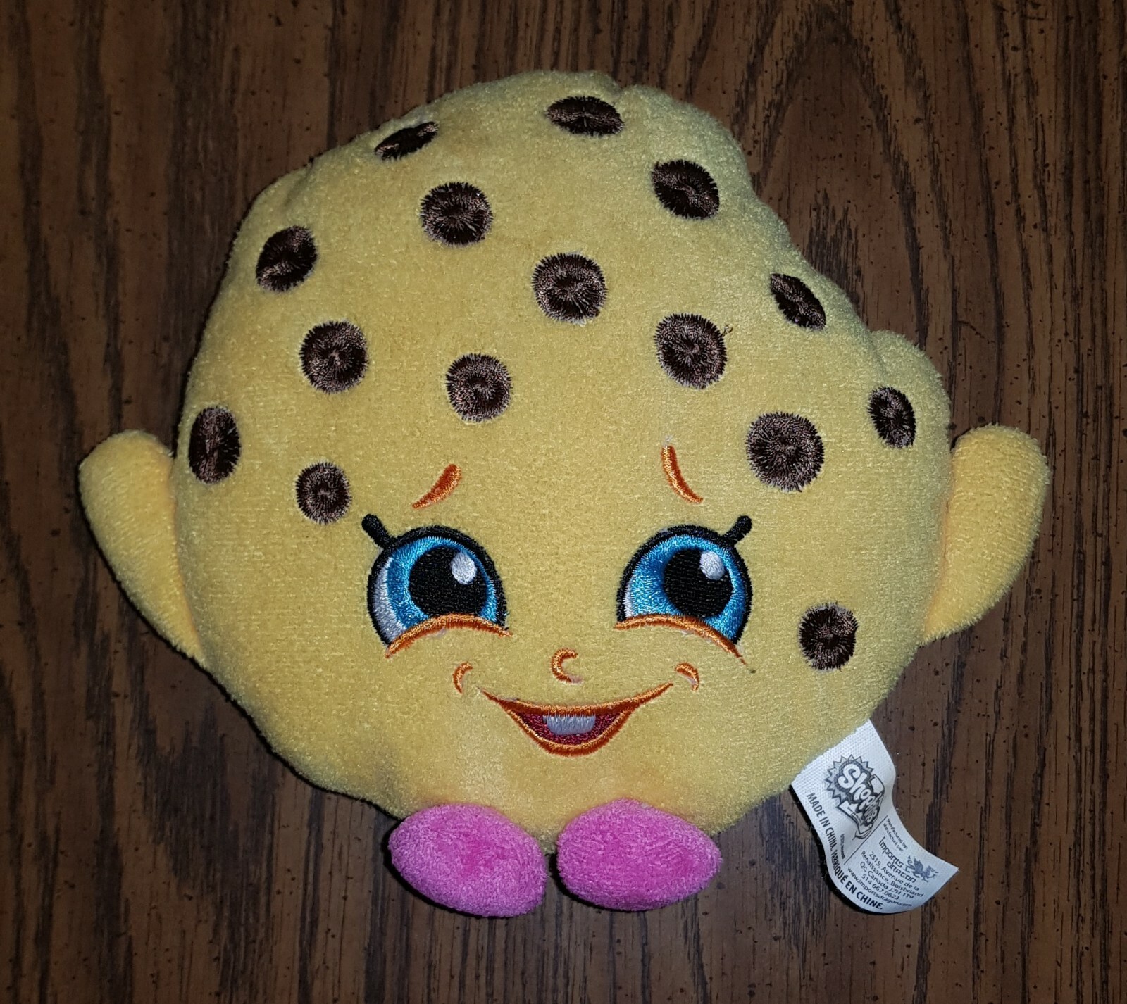 Shopkins Kookie Kooky Chocolate Chip Cookie Stuffed Animal Plush Toy | eBay