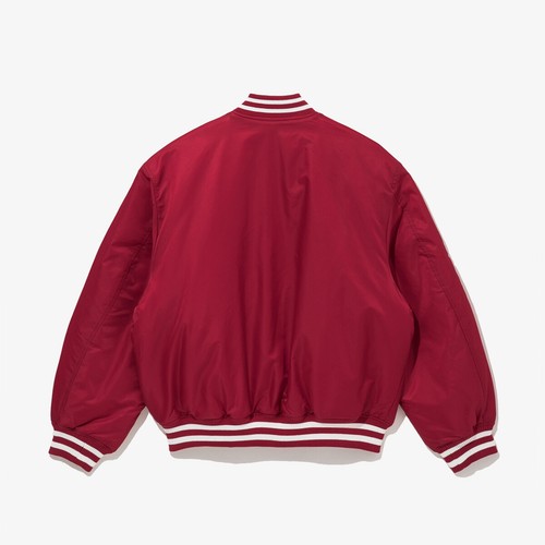 New Era MLB Los Angeles Angels Logo Stadium Jacket, Scarlet - Picture 3 of 10