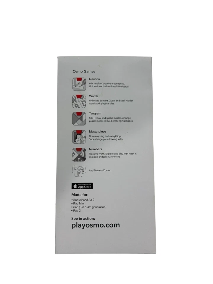 Osmo Genius Kit for Apple iPad TP-OSMO-02/B Creative Game/Problem Solving (NEW) - Image 3 of 4