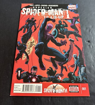 Superior Spider-man team up 1 2013 Vf J2