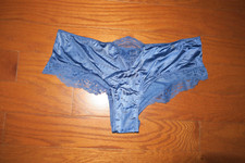 L    BODY by Victoria's Secret    SATIN LACE CHEEKY HIP BIKINI    STRETCH PANTIES
