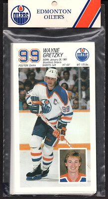 1987-88 Edmonton Oilers Hockey Team Issued Postcard Set BRAND NEW!!! SUPER RARE!