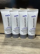 X4 Paul Mitchell Curls Full Circle Leave-In treatment 0.5 oz Travel Size