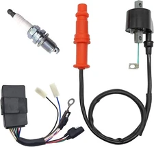 M MATI Ignition Coil & Spark Plug & CDI for Polaris Sportsman 500 Big Boss 50...