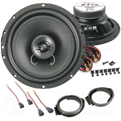 AUTO LAUTSPRECHER für OPEL MERIVA B ab 2010 Front Heck 2-Wege Koax 400W #BE27