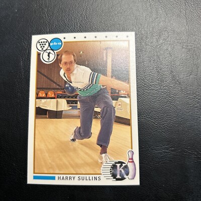 Jb16 PBA Pro Bowlers KingPin Bowling 1990 #64 Harry Sullins Ann Arbor Michigan