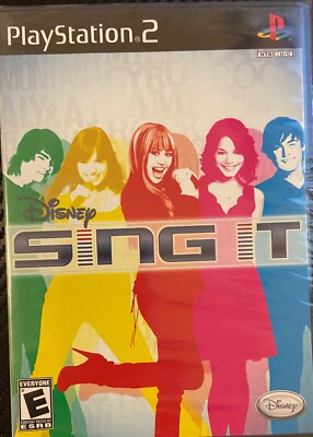 Disney Sing It | PlayStation 2 | Brand New Sealed