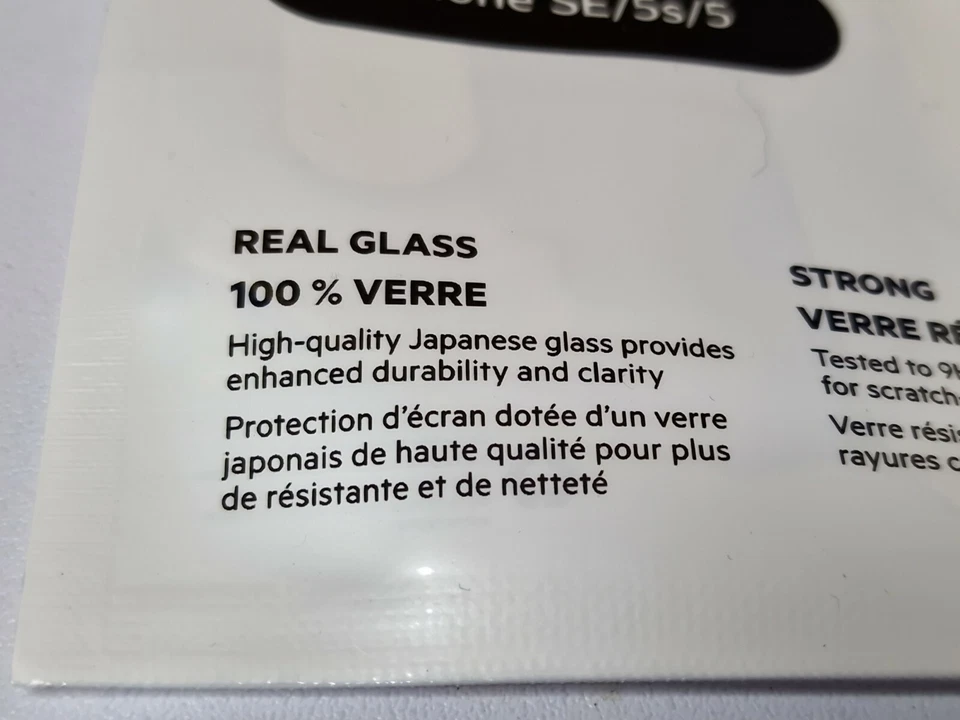 Protector Cristal Templado - iPhone SE/5s/5 - Belkin - Nuevo y Precintado Foto 4 de 4