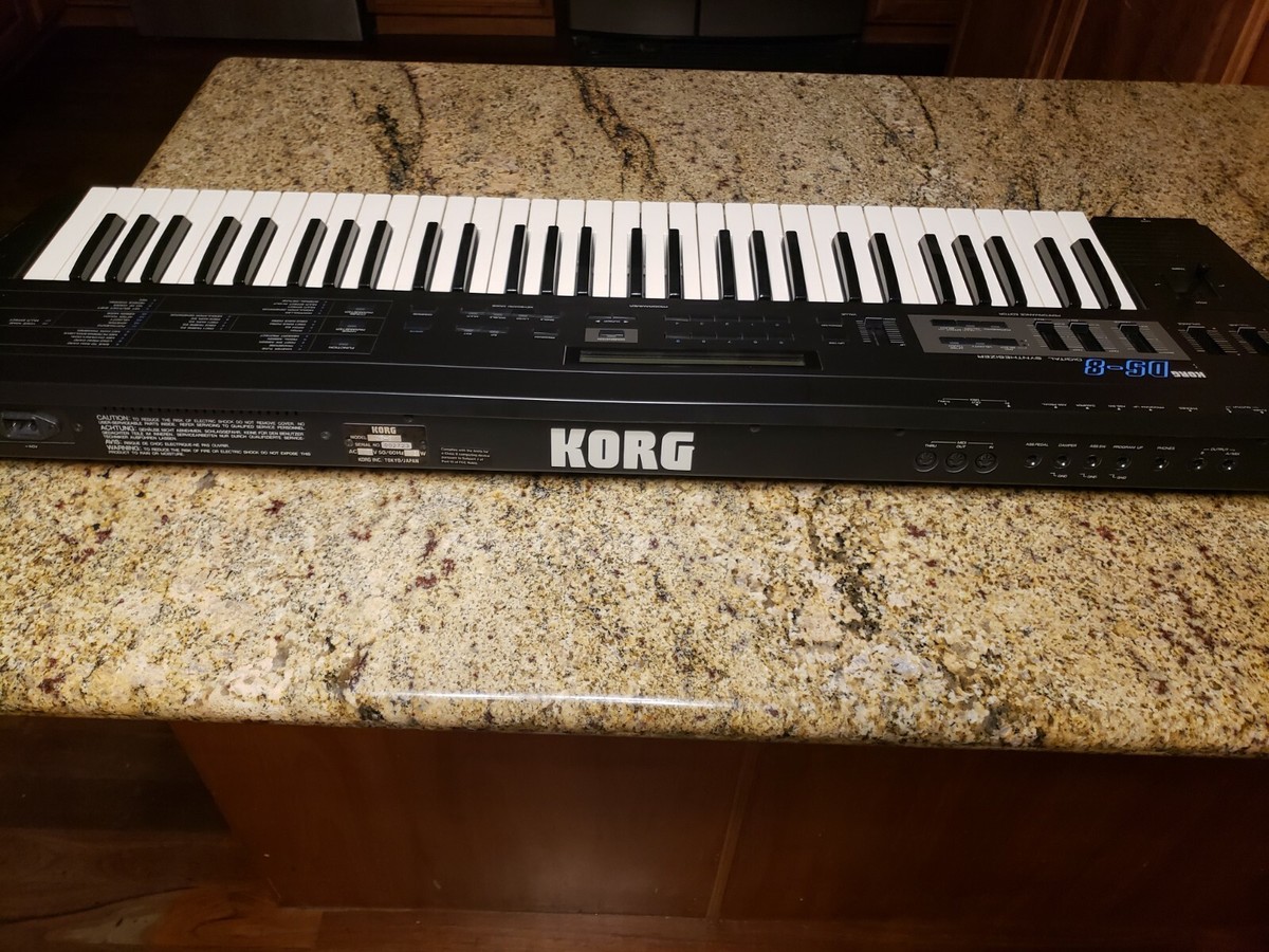Korg DS-8 Digital Synthesizer - W/Power Supply - Made in