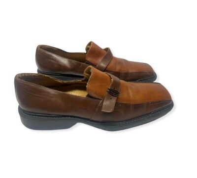 Vintage Giorgio Brutini Leather Monk Strap Loafers Vintage GIORGIO BRUTINI Mens 11 Leather Monk Strap Loafers  main image 4