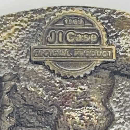 Vintage JI Case 7100 Series Magnum Tractors Belt Buckle Country Farming NICE - Picture 9 of 12