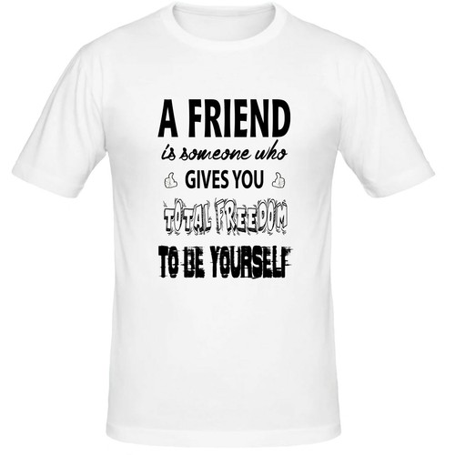 Best Friend Gifts T-shirt Funny Gift for Friends Tee Birthday Present Friendship - Picture 12 of 17