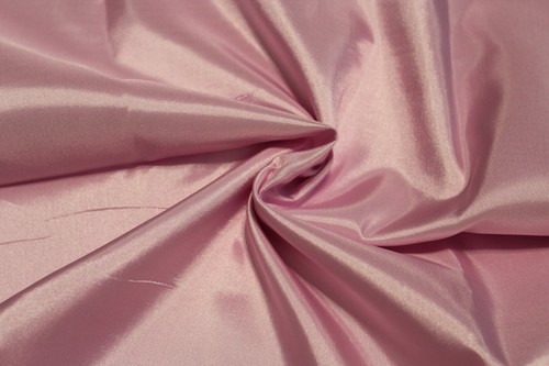 Tela de coser revestimiento de camisa de poliéster sedoso 45"x1/2 yardas pastel polvoriento rosa - Imagen 4 de 5