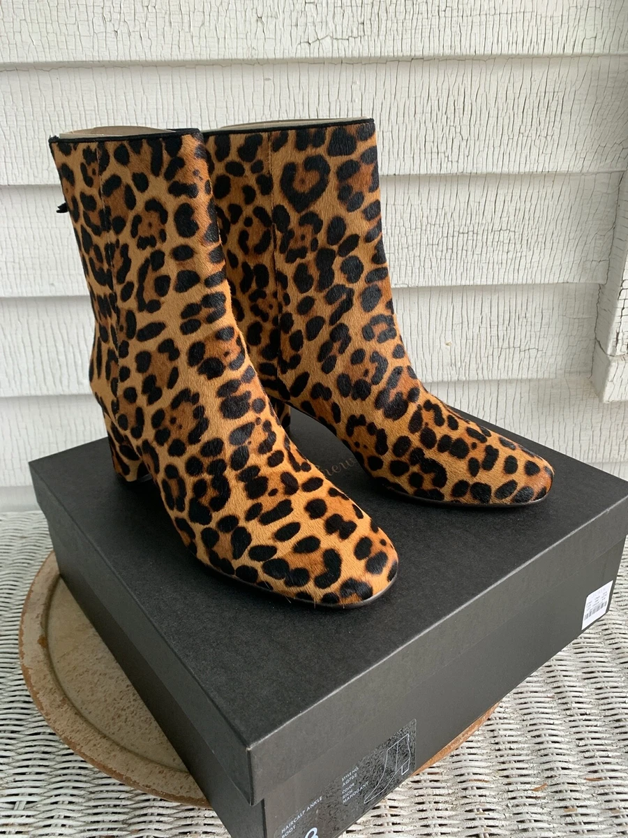 Calf hair ankle boots sale
