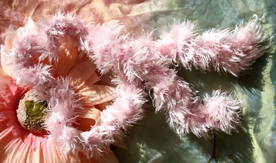 HANDMADE mega süßer KuschelSCHAL rosa 95 cm (98 104 110 116 ++) top & wie NEU - Bild 1 von 2