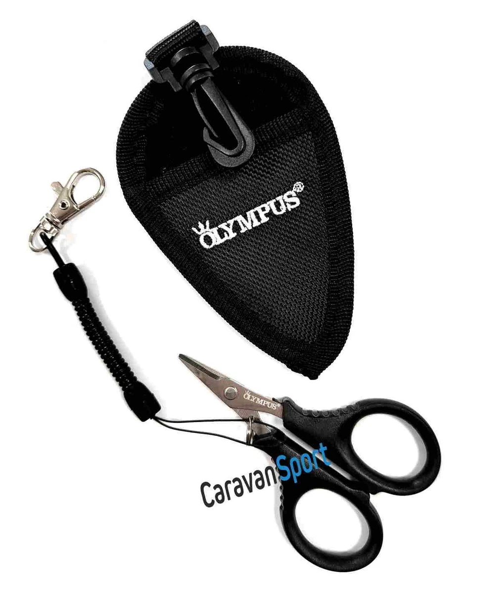 2 Forbici Da Pesca In Acciaio Inox – Taglio Linea PE Treccia – Cutter Portatile Leggero 14,5cm