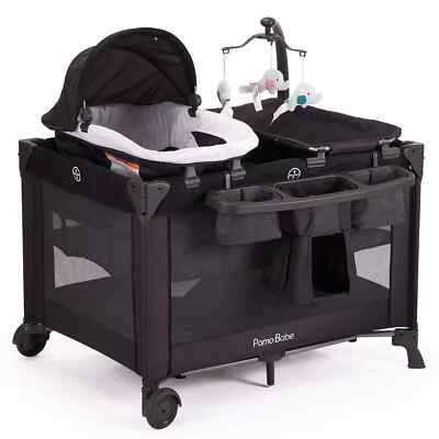 Pamo Babe Playard Deluxe Nursery Center Foldable Playpen for Baby & Toddler