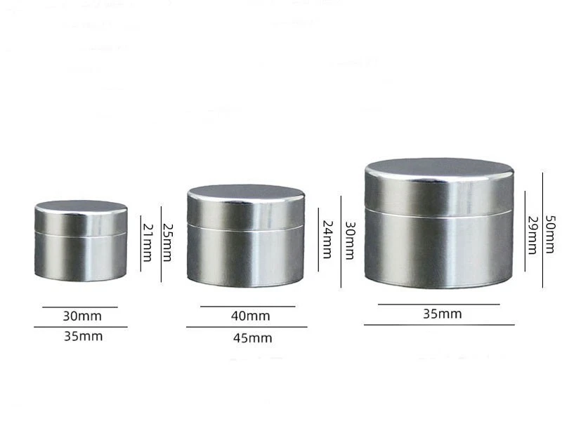 EDC 304 Stainless Steel Waterproof Storage Box Pill Case Capsule Seal Container - Image 4 of 4