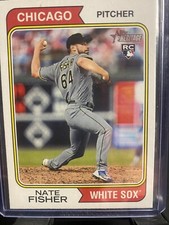 2023 Topps Heritage - #352 Nate Fisher (RC)