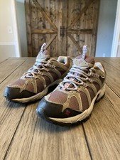 Women Columbia Trail Rugged Active Wear Outdoor Fitness Shoes Gray Purple Sz 8