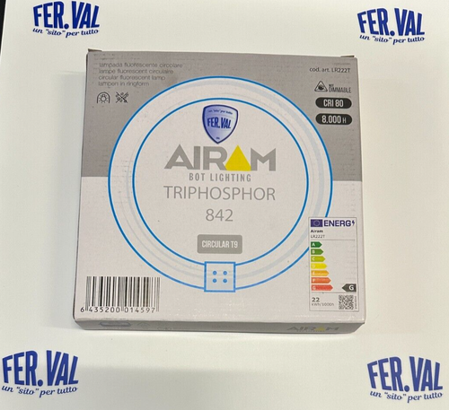 AIRAM CIRCOLINA LAMPADA AIRAM CIRCOL 22W LUCE NEUTRA 4200K 1250 LUMEN COD.271920 - Foto 10 di 11