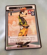 Kingdom Hearts Card Goofy Level 1 C
