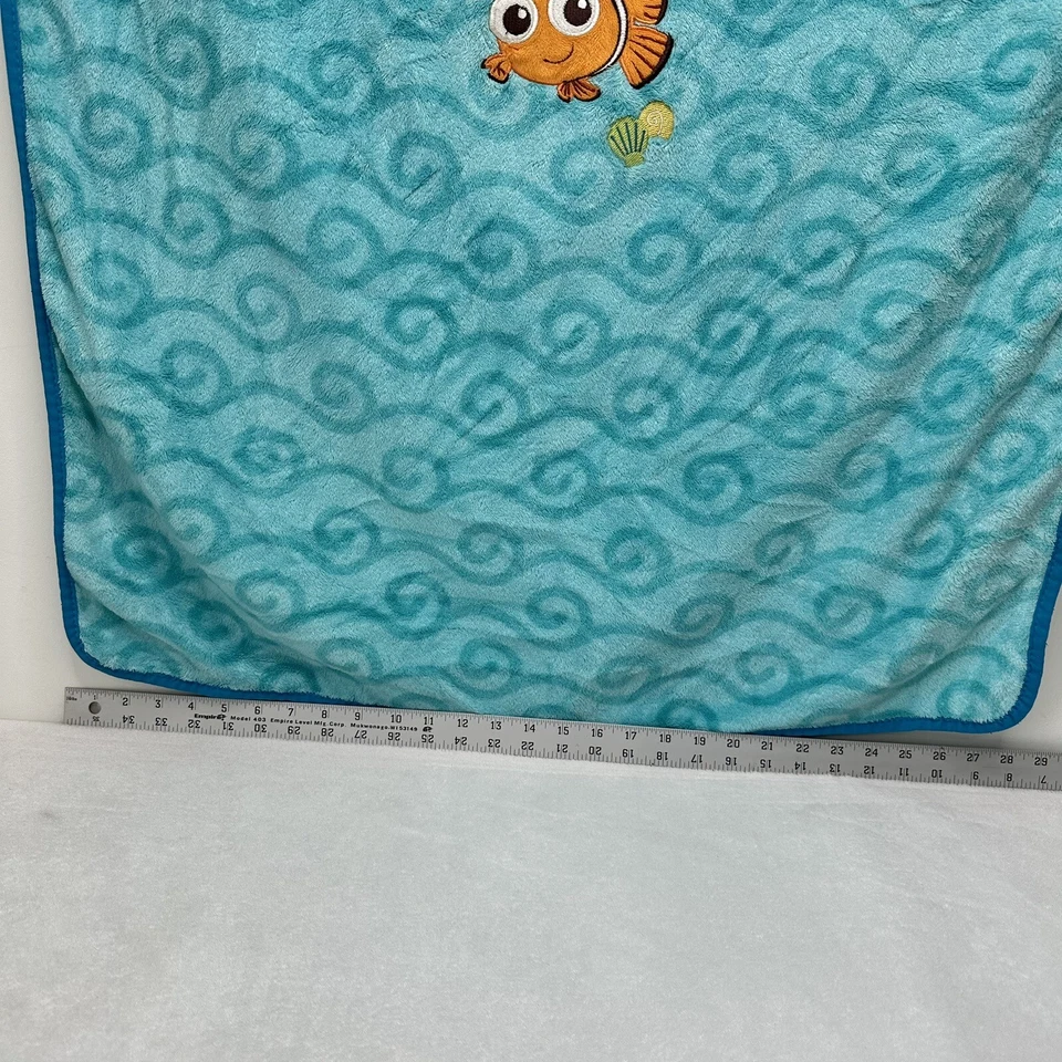 Manta polar de felpa Finding Nemo Disney bebé niño pequeño azul pez payaso bebé Foto 3 de 4