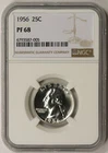 1956 Washington Quarter Silver 25C Proof PF 68 NGC